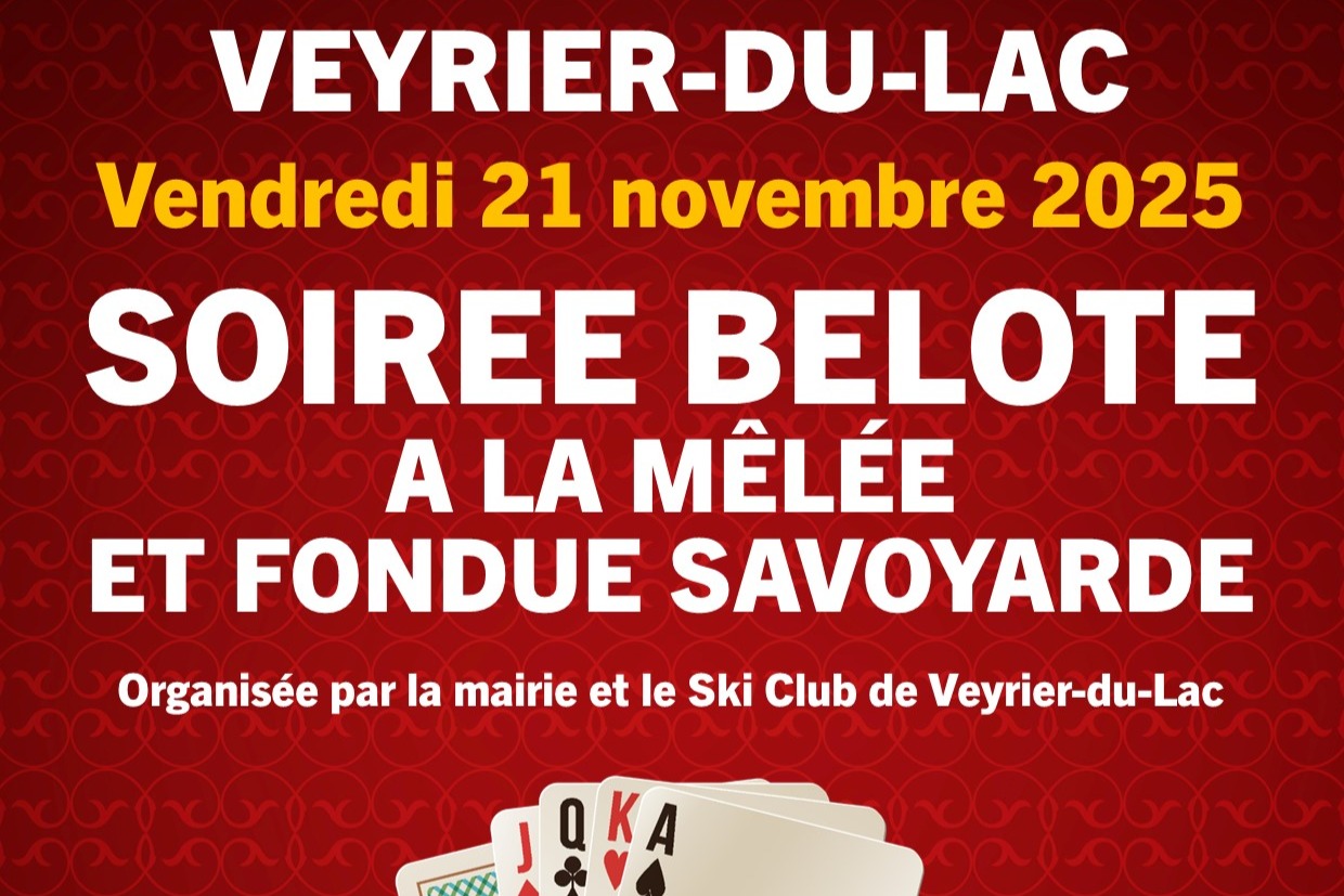 Soirée Belote
