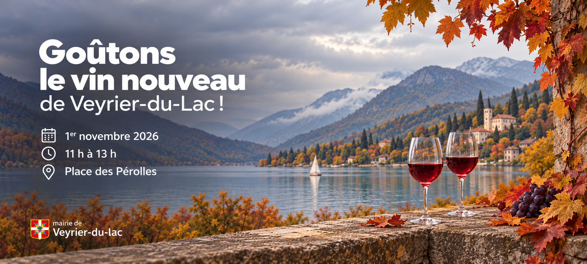 Goûtons le vin nouveau de Veyrier-du-Lac !